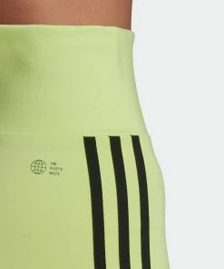 Women’s Adidas Originals Adicolor Primeblue Biker Shorts Lime GREEN -Women Shop Women sadidasOriginalsAdicolorPrimeblueBikerShortsLimeHE0407 6