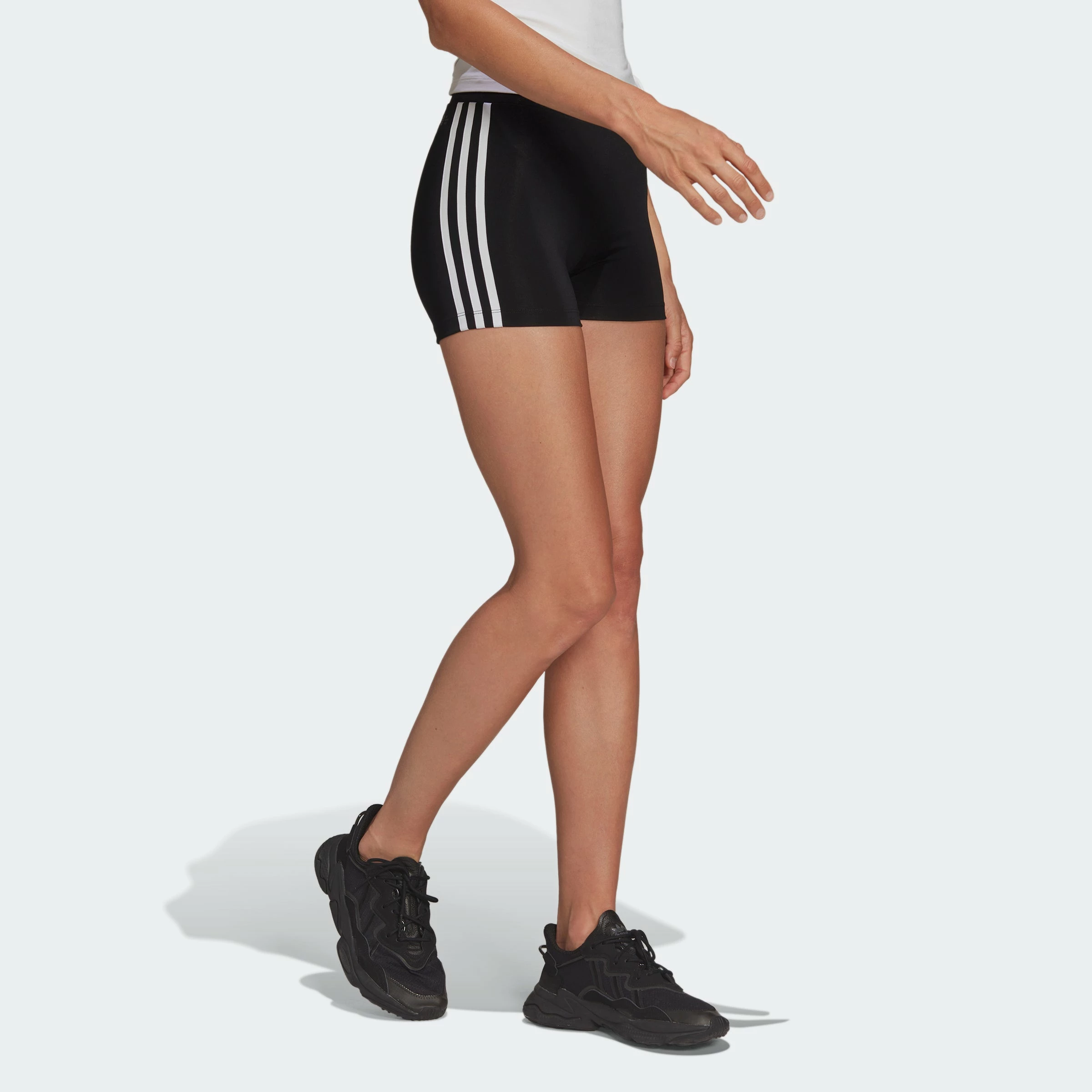 Women’s Adidas Originals Adicolor Traceable Shorts Black BLACK 6 Women’s Adidas Originals Adicolor Traceable Shorts Black BLACK - Image 4