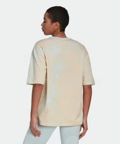 Women's Adidas Originals Allover Print Tee Almost Blue BLUE 12 Women's Adidas Originals Allover Print Tee Almost Blue BLUE -Women Shop Women sadidasOriginalsAlloverPrintTeeAlmostBlueHL6598 4