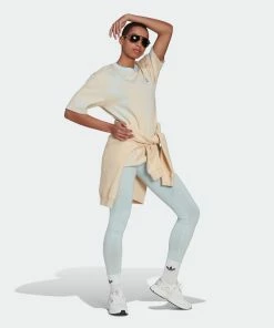 Women's Adidas Originals Allover Print Tee Almost Blue BLUE 13 Women's Adidas Originals Allover Print Tee Almost Blue BLUE -Women Shop Women sadidasOriginalsAlloverPrintTeeAlmostBlueHL6598 5