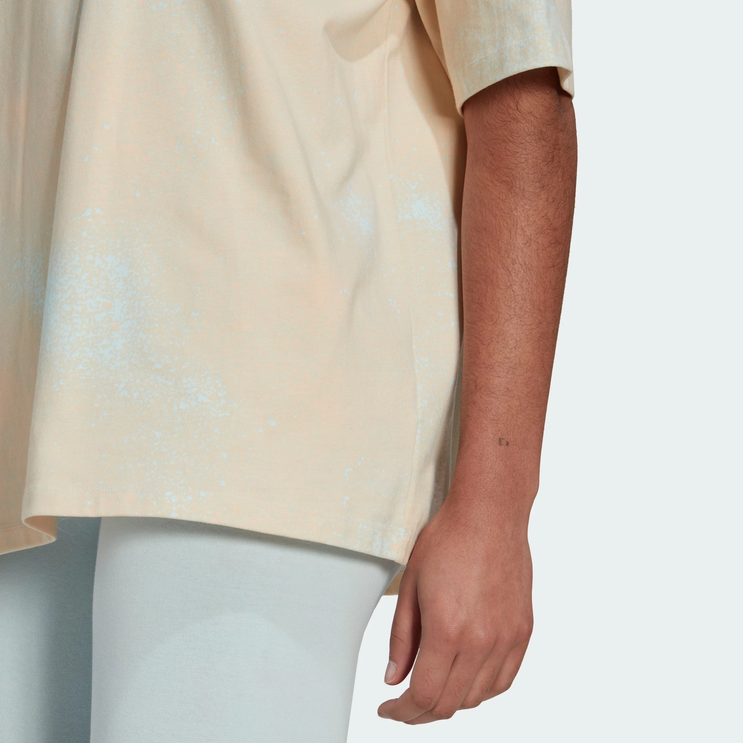 Women's Adidas Originals Allover Print Tee Almost Blue BLUE 9 Women's Adidas Originals Allover Print Tee Almost Blue BLUE - Image 7