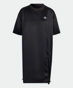 Women's Adidas Originals Always Original Laced Tee Dress BLACK 17 Women's Adidas Originals Always Original Laced Tee Dress BLACK -Women Shop Women sadidasOriginalsAlwaysOriginalLacedTeeDressHK5079 2