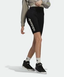 Women's Adidas Originals Biker Shorts Black BLACK -Women Shop Women sadidasOriginalsBikerShortsBlackHF2141 5