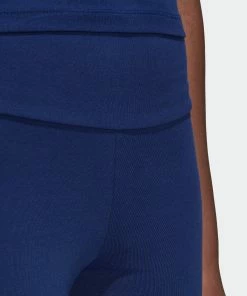 Women's Adidas Originals Biker Shorts Night Sky BLUE -Women Shop Women sadidasOriginalsBikerShortsNightSkyHK5174 8