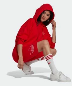 Women's Adidas Originals Biker Shorts Vivid Red RED 11 Women's Adidas Originals Biker Shorts Vivid Red RED -Women Shop Women sadidasOriginalsBikerShortsVividRedHK5171 5