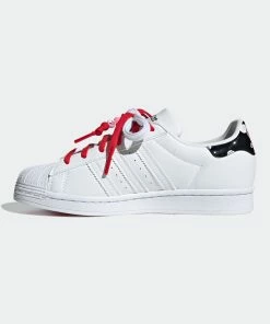 Women's Adidas Originals Hello Kitty Superstar Shoes WHITE -Women Shop Women sadidasOriginalsHelloKittySuperstarShoesGW7168 4