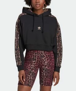 Women's Adidas Originals Hoodie Logo Black BLACK 13 Women's Adidas Originals Hoodie Logo Black BLACK -Women Shop Women sadidasOriginalsHoodieLogoBlackHK5184 3