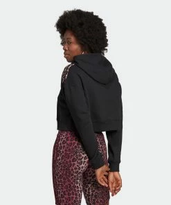 Women's Adidas Originals Hoodie Logo Black BLACK 11 Women's Adidas Originals Hoodie Logo Black BLACK -Women Shop Women sadidasOriginalsHoodieLogoBlackHK5184 4