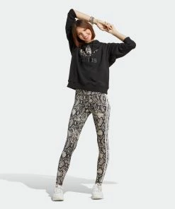 Women's Adidas Originals Logo Hoodie Black Snakeskin BLACK 12 Women's Adidas Originals Logo Hoodie Black Snakeskin BLACK -Women Shop Women sadidasOriginalsLogoHoodieBlackSnakeskinIC6076 5