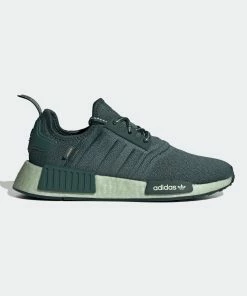 Women's Adidas Originals NMD_R1 Shoes Linen Green GREEN -Women Shop Women sadidasOriginalsNMD R1ShoesLinenGreenGW9477 1
