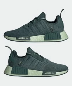 Women's Adidas Originals NMD_R1 Shoes Linen Green GREEN -Women Shop Women sadidasOriginalsNMD R1ShoesLinenGreenGW9477 10