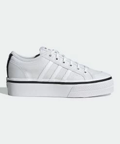 Women's Adidas Originals Nizza Platform Shoes Cloud White WHITE 17 Women's Adidas Originals Nizza Platform Shoes Cloud White WHITE -Women Shop Women sadidasOriginalsNizzaPlatformShoesCloudWhiteGW3870 1