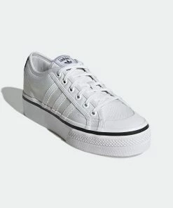 Women's Adidas Originals Nizza Platform Shoes Cloud White WHITE 15 Women's Adidas Originals Nizza Platform Shoes Cloud White WHITE -Women Shop Women sadidasOriginalsNizzaPlatformShoesCloudWhiteGW3870 6