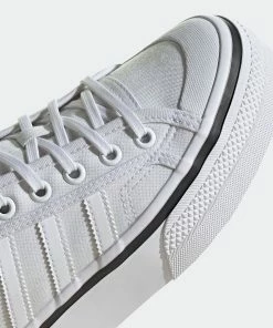 Women's Adidas Originals Nizza Platform Shoes Cloud White WHITE 19 Women's Adidas Originals Nizza Platform Shoes Cloud White WHITE -Women Shop Women sadidasOriginalsNizzaPlatformShoesCloudWhiteGW3870 8