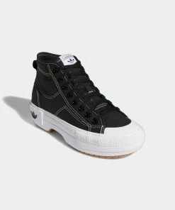 Women's Adidas Originals Nizza Trek Shoes Black BLACK 15 Women's Adidas Originals Nizza Trek Shoes Black BLACK -Women Shop Women sadidasOriginalsNizzaTrekShoesBlackGZ8857 6