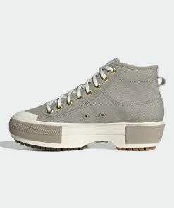 Women's Adidas Originals Nizza Trek Shoes Grey GRAY 18 Women's Adidas Originals Nizza Trek Shoes Grey GRAY -Women Shop Women sadidasOriginalsNizzaTrekShoesGreyGY9539 3