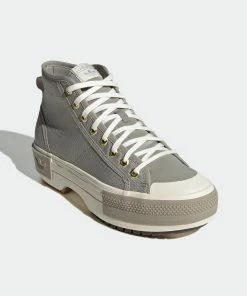 Women's Adidas Originals Nizza Trek Shoes Grey GRAY 15 Women's Adidas Originals Nizza Trek Shoes Grey GRAY -Women Shop Women sadidasOriginalsNizzaTrekShoesGreyGY9539 4