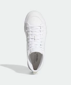 Women's Adidas Originals Nizza Trek Shoes White WHITE 13 Women's Adidas Originals Nizza Trek Shoes White WHITE -Women Shop Women sadidasOriginalsNizzaTrekShoesWhiteGZ8858 3