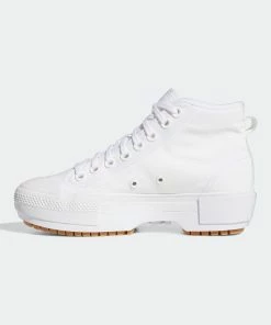 Women's Adidas Originals Nizza Trek Shoes White WHITE 18 Women's Adidas Originals Nizza Trek Shoes White WHITE -Women Shop Women sadidasOriginalsNizzaTrekShoesWhiteGZ8858 5