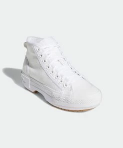 Women's Adidas Originals Nizza Trek Shoes White WHITE 15 Women's Adidas Originals Nizza Trek Shoes White WHITE -Women Shop Women sadidasOriginalsNizzaTrekShoesWhiteGZ8858 6