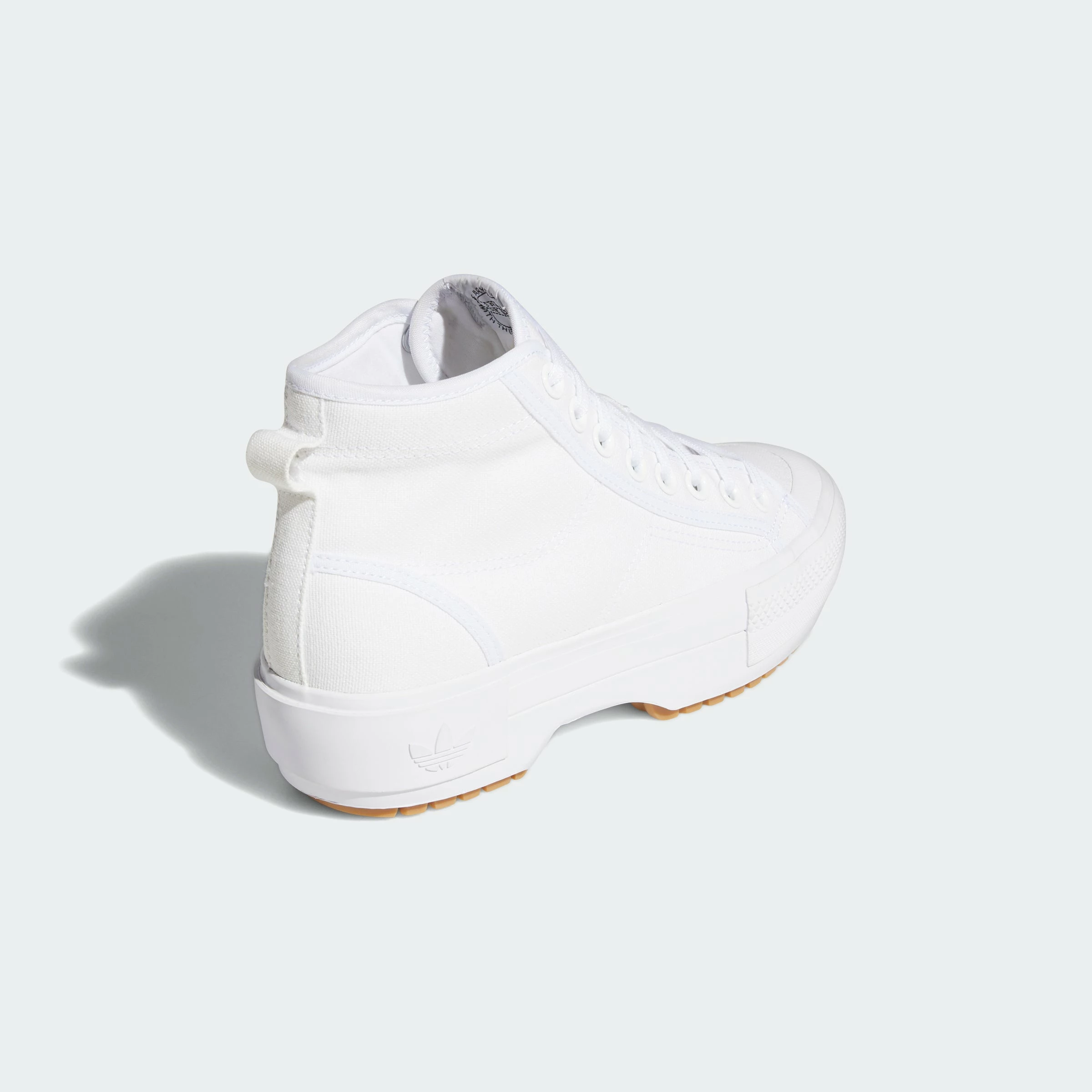 Women's Adidas Originals Nizza Trek Shoes White WHITE 7 Women's Adidas Originals Nizza Trek Shoes White WHITE - Image 5