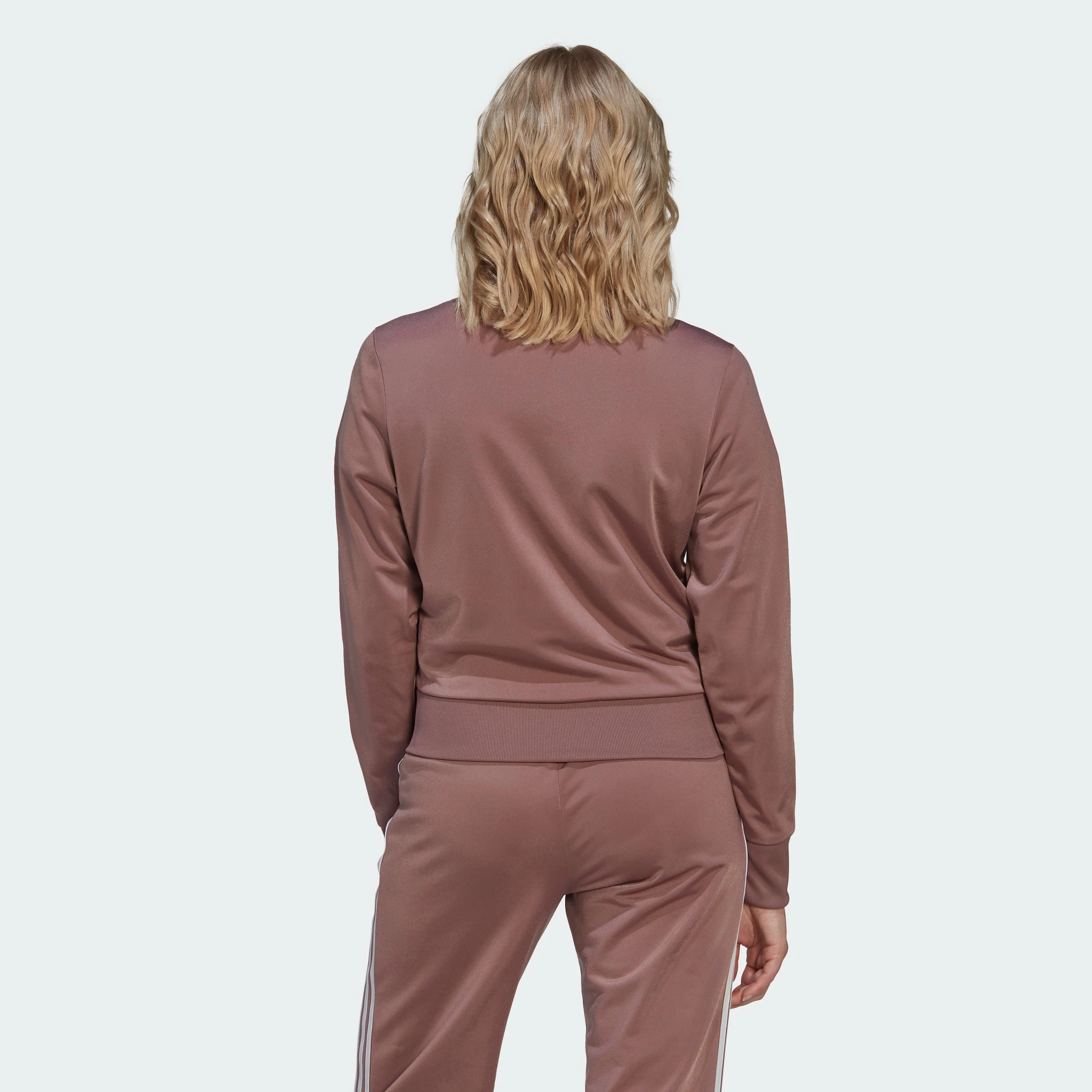 Women's Adidas Originals Primeblue SST Track Jacket Purple PURPLE 5 Women's Adidas Originals Primeblue SST Track Jacket Purple PURPLE - Image 3