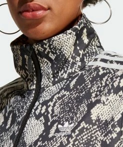 Women's Adidas Originals Python Allover Print Track Jacket BLACK 14 Women's Adidas Originals Python Allover Print Track Jacket BLACK -Women Shop Women sadidasOriginalsPythonAlloverPrintTrackJacketIC6082 2