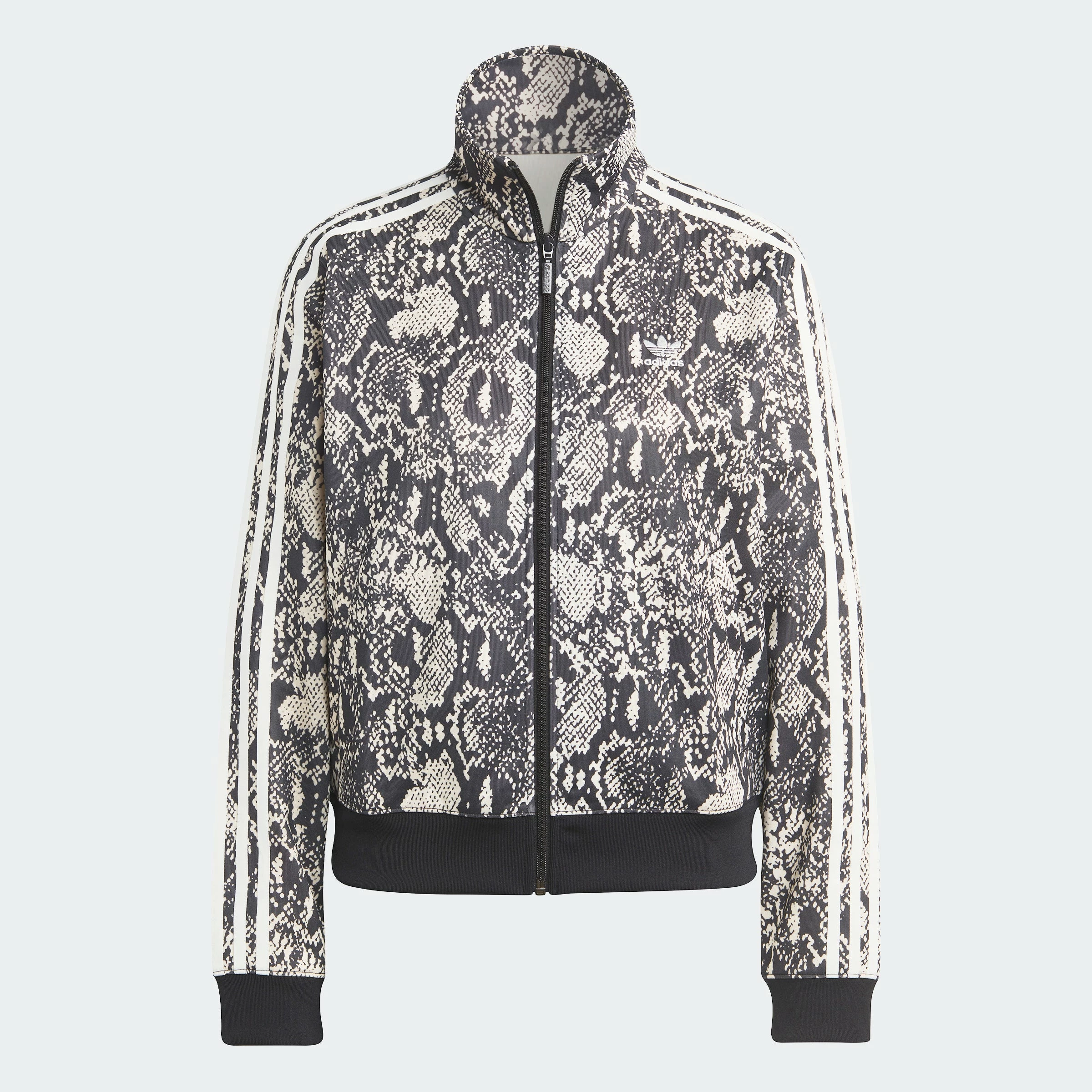 Women's Adidas Originals Python Allover Print Track Jacket BLACK 3 Women's Adidas Originals Python Allover Print Track Jacket BLACK