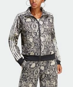 Women's Adidas Originals Python Allover Print Track Jacket BLACK 13 Women's Adidas Originals Python Allover Print Track Jacket BLACK -Women Shop Women sadidasOriginalsPythonAlloverPrintTrackJacketIC6082 7