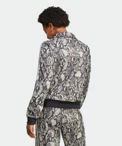 Women's Adidas Originals Python Allover Print Track Jacket BLACK 11 Women's Adidas Originals Python Allover Print Track Jacket BLACK -Women Shop Women sadidasOriginalsPythonAlloverPrintTrackJacketIC6082 8