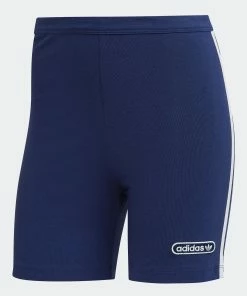 Women's Adidas Originals Short Leggings Night Sky BLUE