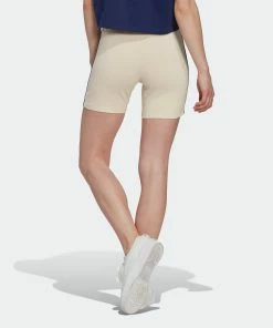 Women's Adidas Originals Short Leggings Non Dyed CREAM -Women Shop Women sadidasOriginalsShortLeggingsNonDyedHL6564 2