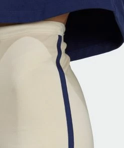 Women's Adidas Originals Short Leggings Non Dyed CREAM -Women Shop Women sadidasOriginalsShortLeggingsNonDyedHL6564 4