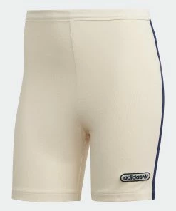Women's Adidas Originals Short Leggings Non Dyed CREAM
