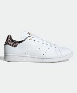 Women's Adidas Originals Stan Smith Shoes Leopard Print WHITE -Women Shop Women sadidasOriginalsStanSmithShoesLeopardPrintGY9543 1