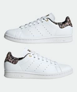 Women's Adidas Originals Stan Smith Shoes Leopard Print WHITE -Women Shop Women sadidasOriginalsStanSmithShoesLeopardPrintGY9543 10