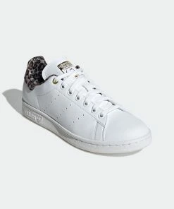 Women's Adidas Originals Stan Smith Shoes Leopard Print WHITE -Women Shop Women sadidasOriginalsStanSmithShoesLeopardPrintGY9543 6