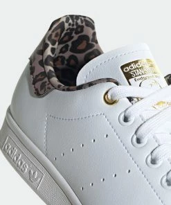 Women's Adidas Originals Stan Smith Shoes Leopard Print WHITE -Women Shop Women sadidasOriginalsStanSmithShoesLeopardPrintGY9543 8