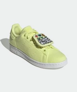 Women's Adidas Originals Stan Smith Shoes Pulse Yellow YELLOW -Women Shop Women sadidasOriginalsStanSmithShoesPulseYellowGX8553 6