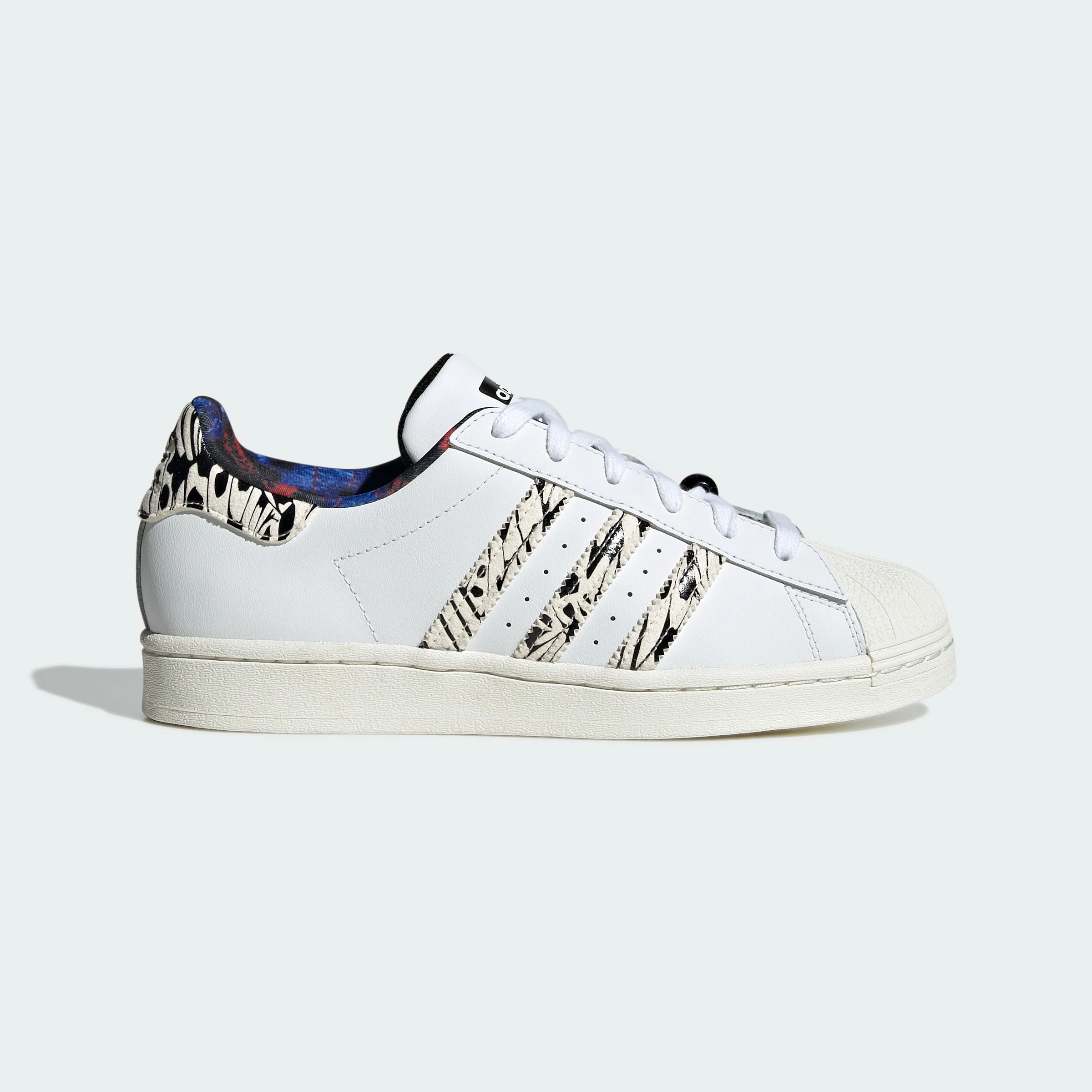 Women's Adidas Originals Superstar Shoes White Butterfly WHITE 8 Women's Adidas Originals Superstar Shoes White Butterfly WHITE - Image 6