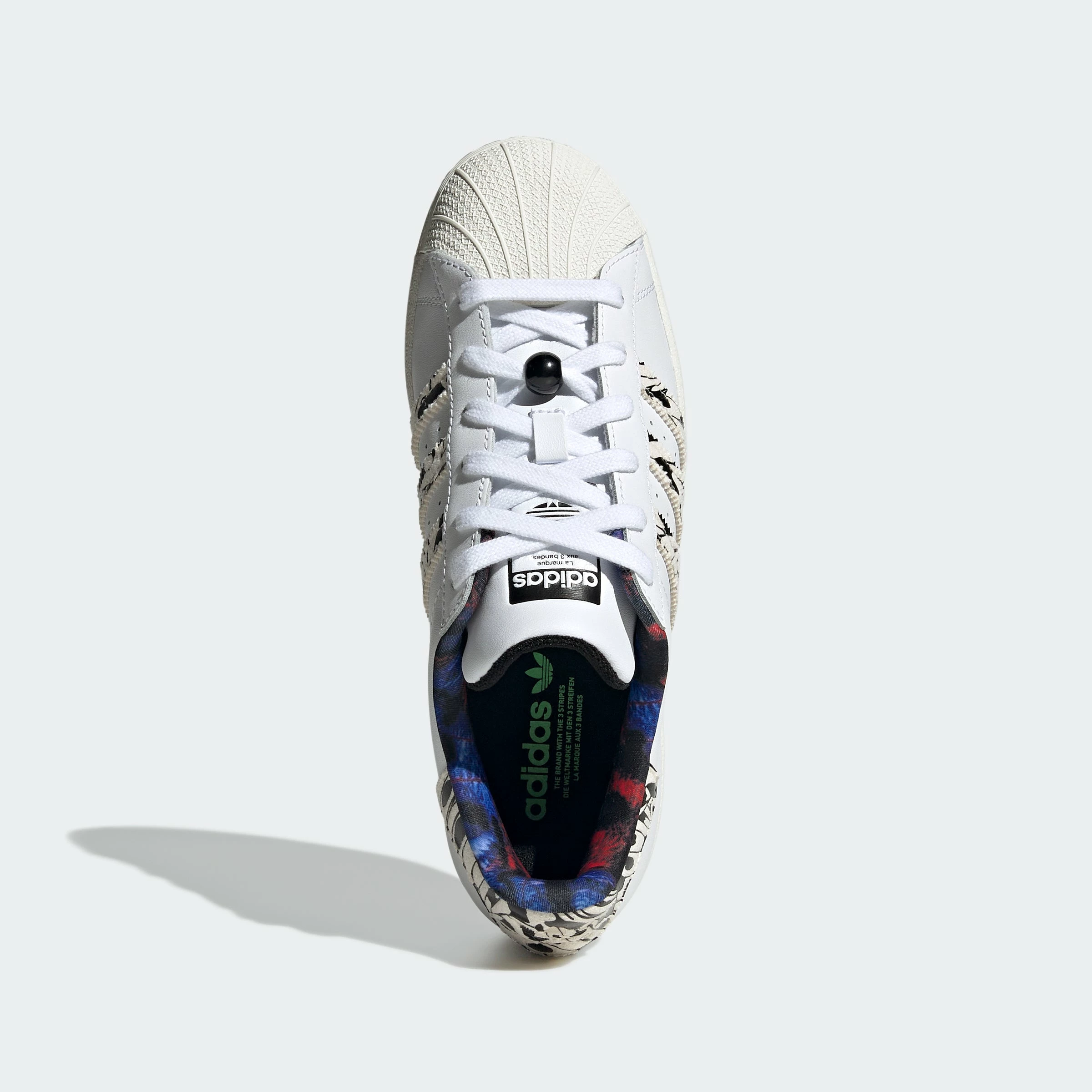 Women's Adidas Originals Superstar Shoes White Butterfly WHITE 4 Women's Adidas Originals Superstar Shoes White Butterfly WHITE - Image 2