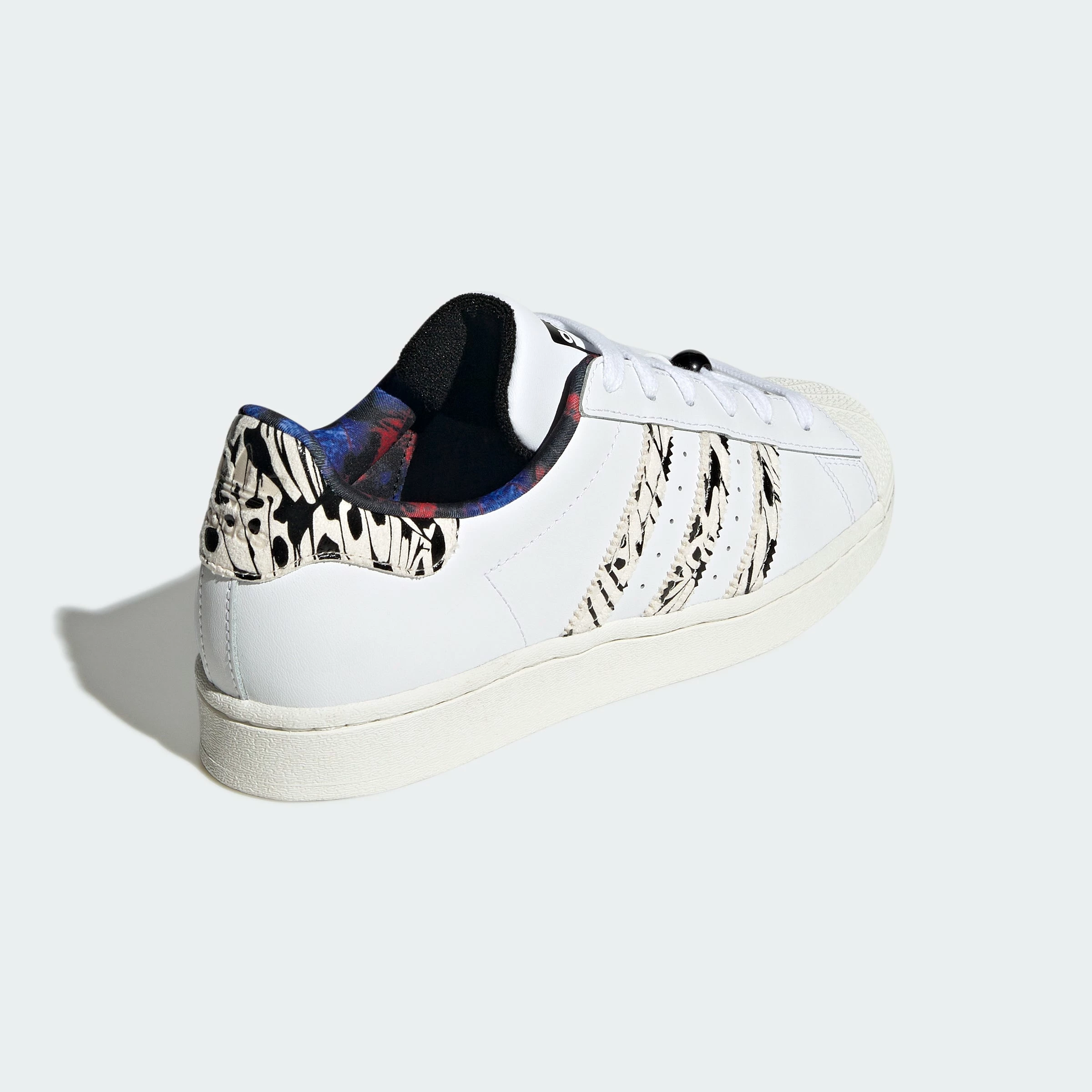 Women's Adidas Originals Superstar Shoes White Butterfly WHITE 7 Women's Adidas Originals Superstar Shoes White Butterfly WHITE - Image 5