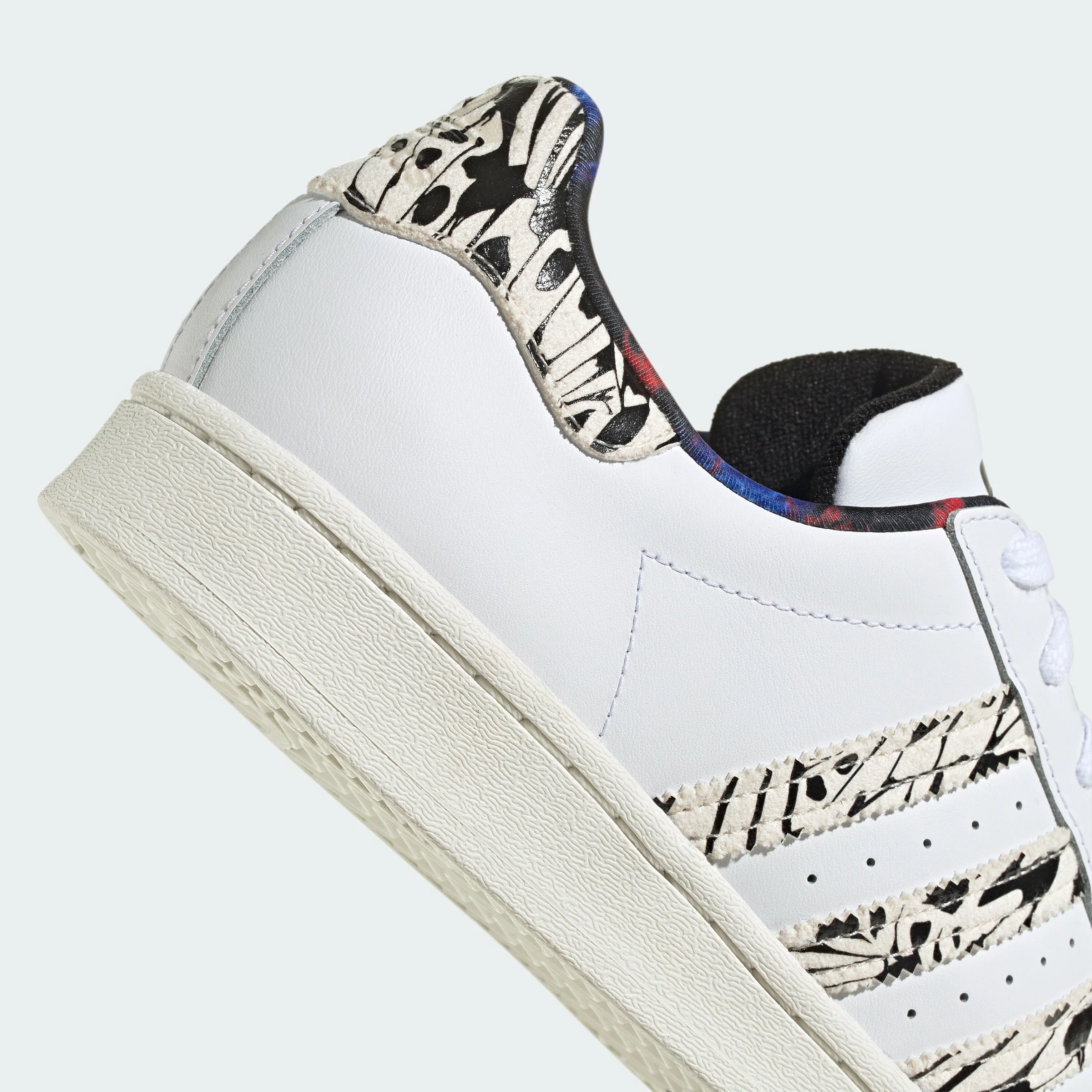 Women's Adidas Originals Superstar Shoes White Butterfly WHITE 10 Women's Adidas Originals Superstar Shoes White Butterfly WHITE - Image 8